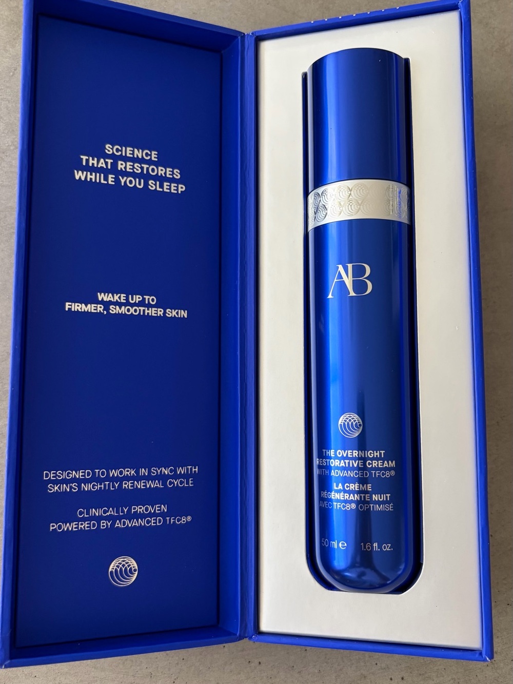 Augustinus Bader Blue Overnight Restorative Moisturizer